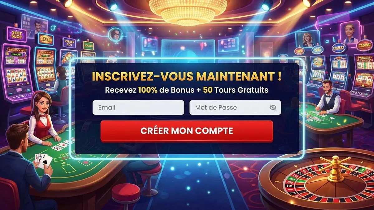 Inscription avec bonus